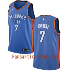 NBA Oklahoma City Thunder Trikot Carmelo Anthony 7 Nike 2017-18 Blau Swingman - Herren